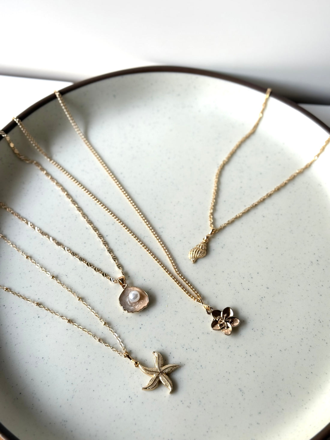 Pearl shell Necklace Set