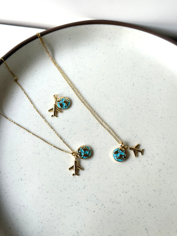 Wanderlust World Necklace