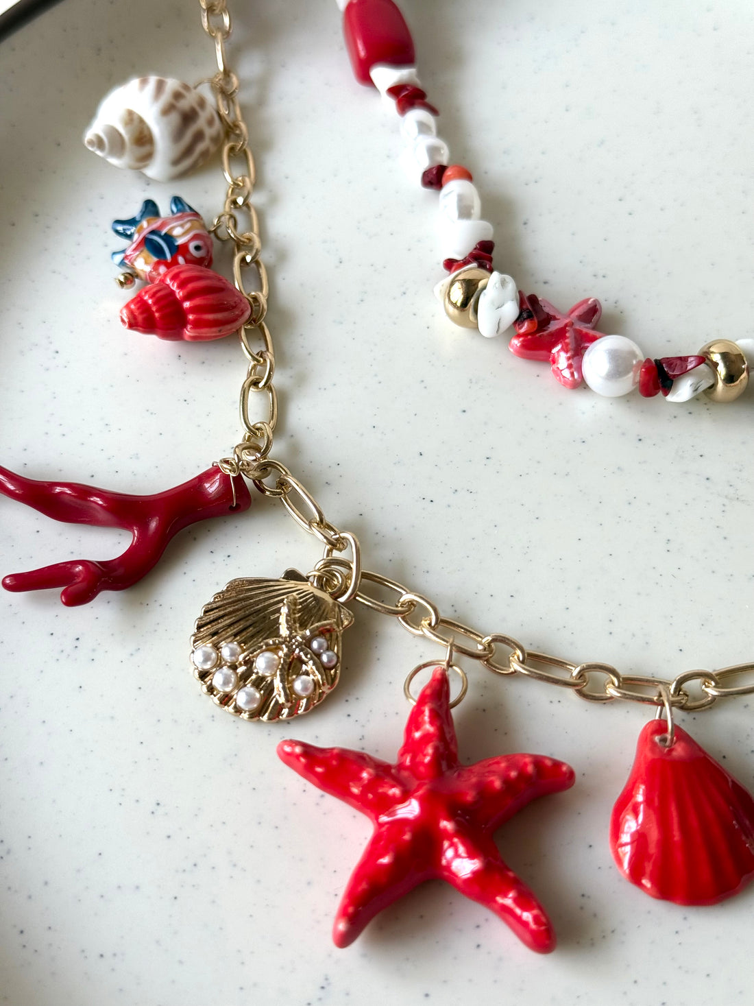 Coral Carnival Charm Chain