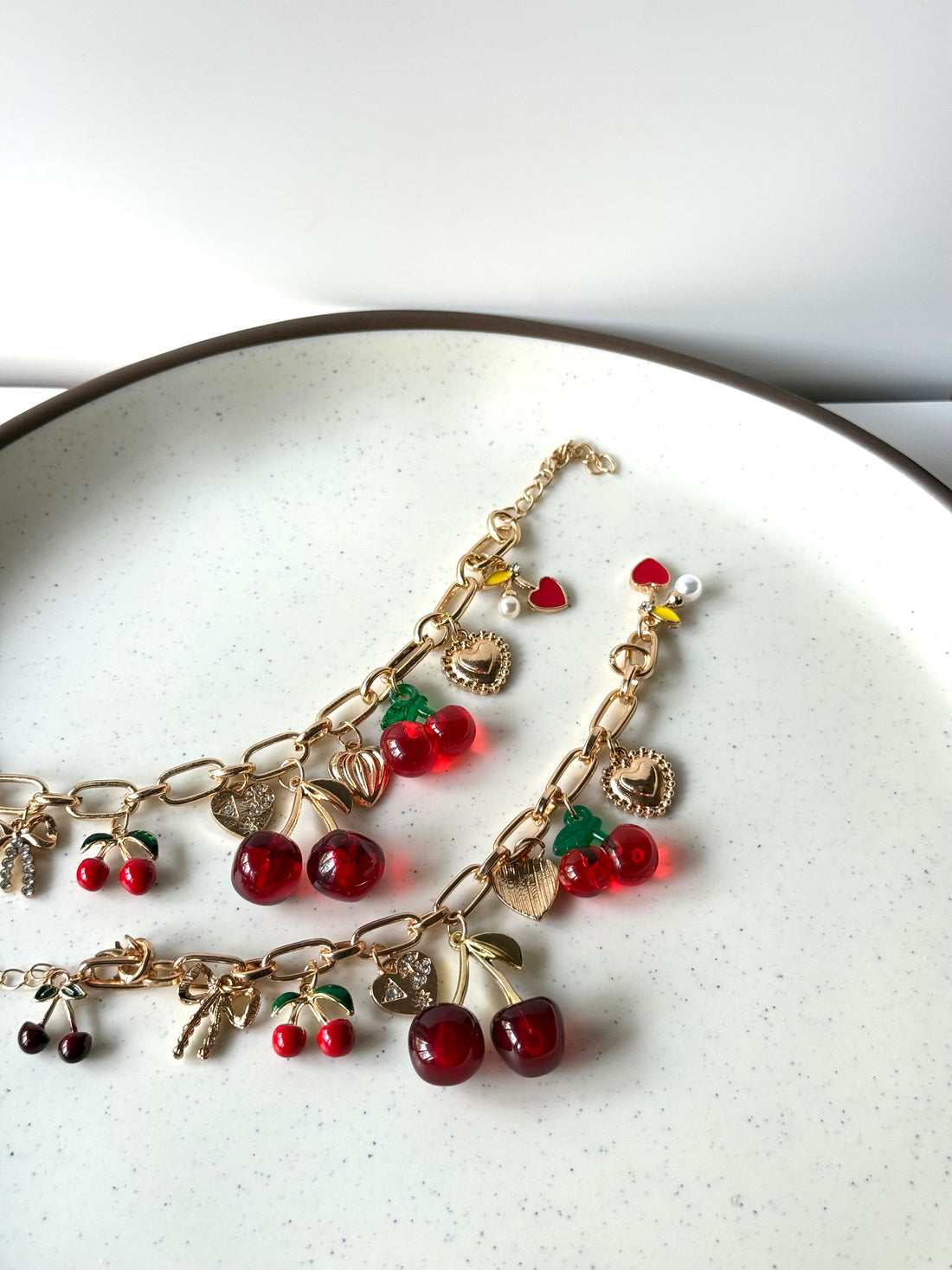 Cherry Crush Charm Bracelet