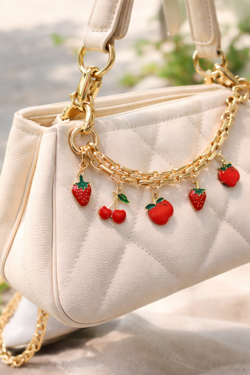 Berry Bliss Charm Bag Chain