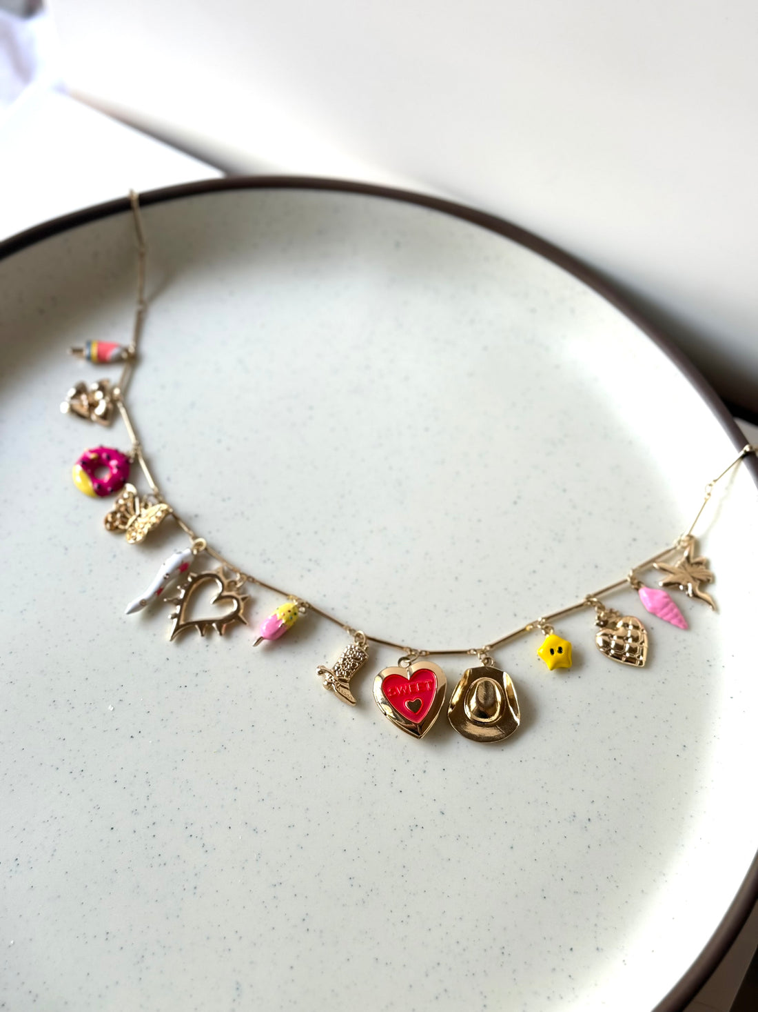 Dainty Gold Icon Necklace