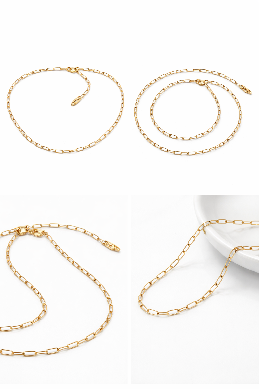 Minimal Gold Link Chain